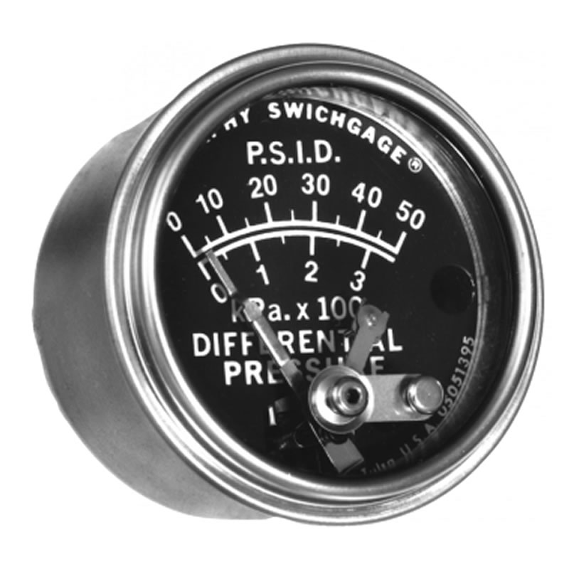 25DP and A25DP Mechanical Industrial Pressure Gauges